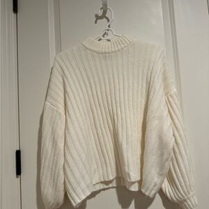 Princess Polly Oversized Cream Sweater